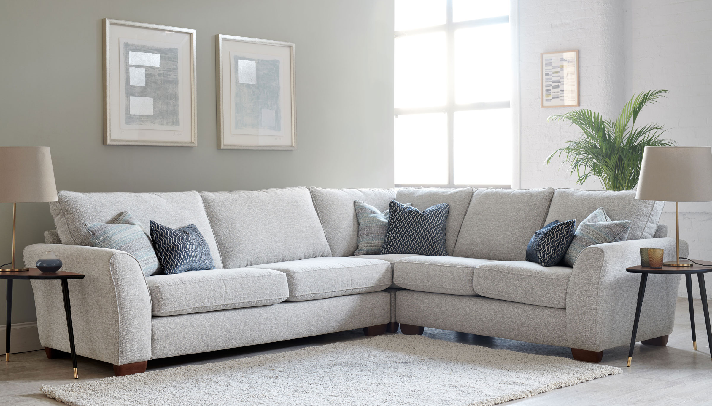 Salcombe Corner Sofa Collection - Seats & Sofas Worcester